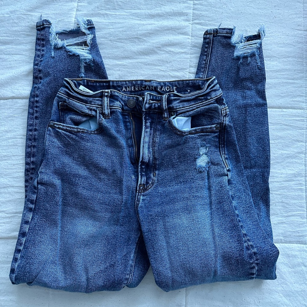 american eagle mom jean